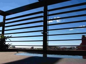 Sun Louvre Privacy Wall Openable