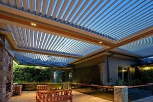 Large Openable Louvred Roof